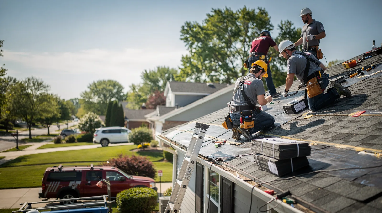 Roof Repair in Webster, WI around you